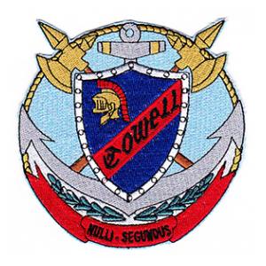 USS Cowell DD-547 Ship Patch