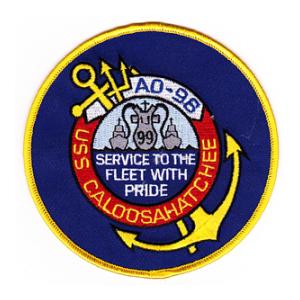 USS Caloosahatchee AO-98 Ship Patch