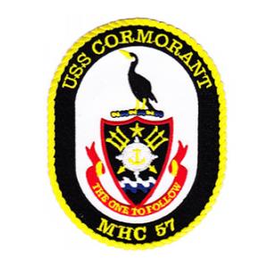 USS Cormorant MHC-67 Ship Patch