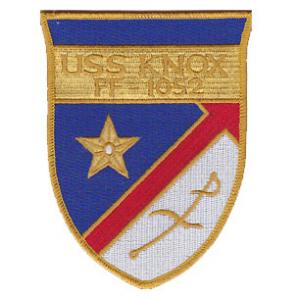 USS Knox FF-1052 Ship Patch