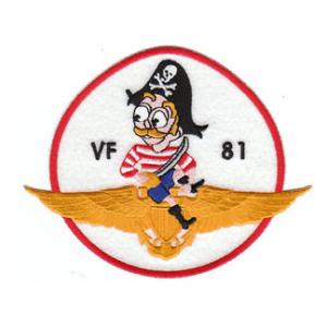 Navy Fighter Squadron VF-81 Patch