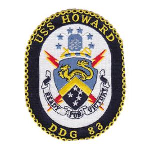 USS Howard DDG-83 Ship Patch