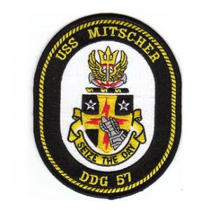 USS Mitscher DDG-57 Ship Patch