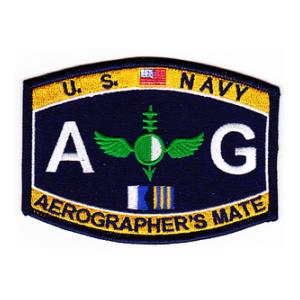 USN RATE AG Aerographer's Mate Patch