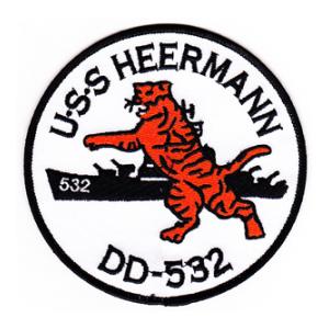 USS Heermann DD-532 Ship Patch