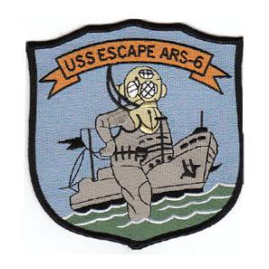USS Escape ARS-6 Patch