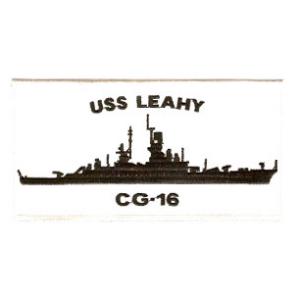 USS Leahy CG-16 Ship Patch