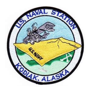 Naval Station Kodiak Alaska Patch