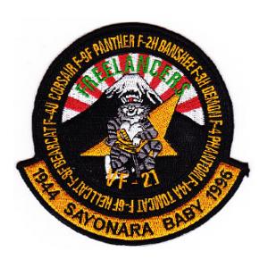 Navy Fighter Squadron VF-21 Patch