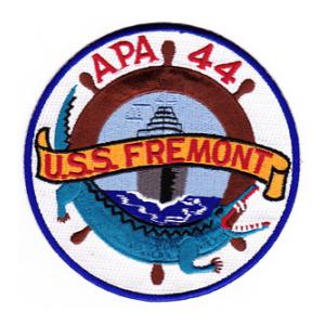 USS Fremont, APA-44 Ship Patch