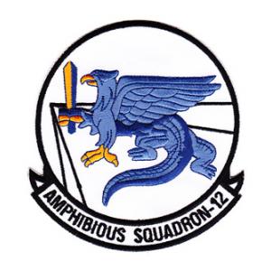 Amphibious Squadron AMPHIBRON 12 Patch