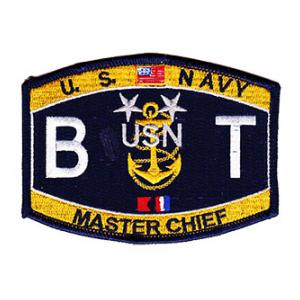 USN RATE BT Boiler Technician Master Chief Patch