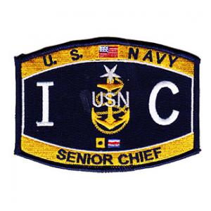 USN RATE IC Interior Communications Electrician Senior Chief Patch