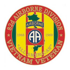 Vietnam Veteran 82nd Airborne DivisionPin