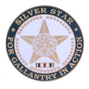 Silver Star Pin