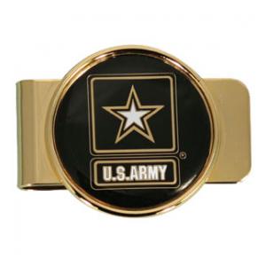 Army  Star Money Clip