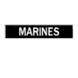 Marine Plastic Name Plate