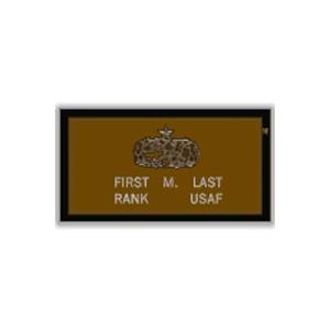 U.S. Air Force A-2 Leather Flight Badge