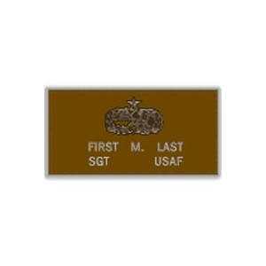 U.S. Army Brown Leather Flight Badge