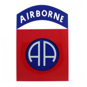 82nd Airborne Outside Window Sticker