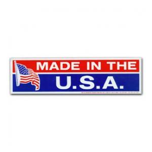 Made In The U.S.A. Bumper Sticker