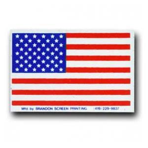 American Flag Bumper Sticker