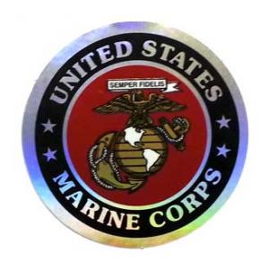 United States Marine Corps Sticker (Holigraphic)