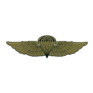 Marine/Navy Jump Wings Detail Outside Window Decal