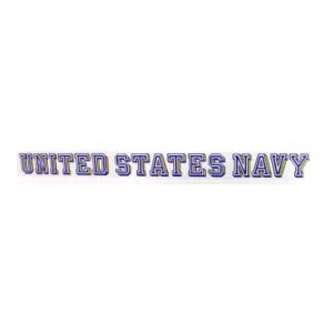 Navy Outside Window Decal