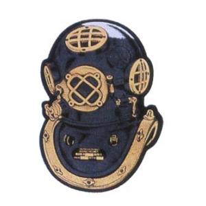 U.S. Navy Diving Helmet Bumper Sticker