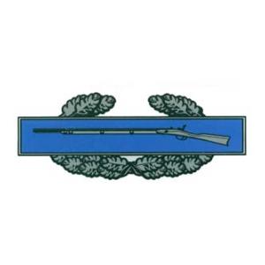 Combat Infantry Badge Outside Window Decal