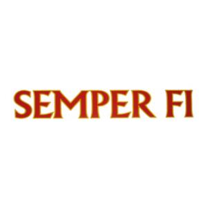 Large Semper Fi Outside Vinyl Transfers