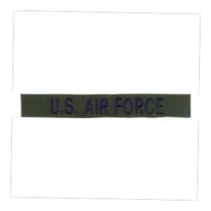 U.S. Air Force Name Tape (Subdued)