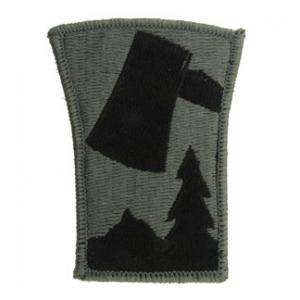70th Infantry Division Patch Foliage Green (With Hook Fastener)