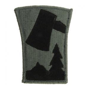 70th Infantry Division Patch Foliage Green (Velcro Backed)