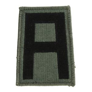 1st Army Patch Foliage Green (With Hook Fastener)
