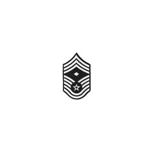 Air Force Chief Master Sergeant w/ Diamond (Sleeve Chevron)