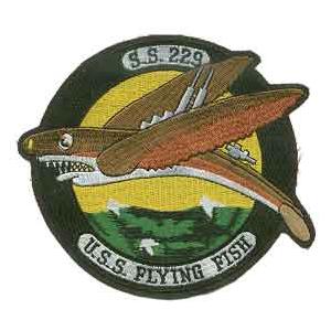 USS Flying Fish SS-229 Submarine Patch