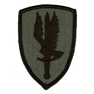 1st Aviation Brigade Patch Foliage Green (With Hook Fastener)