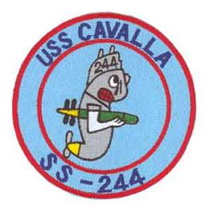 USS Cavalla SS-244 Submarine Patch