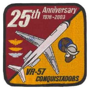 VR-57 Conquistadors 25th Anniversary Patch