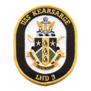 USS Kearsarge LHD-3 Ship Patch
