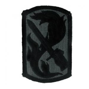 198th Infantry Brigade Patch Foliage Green (Velcro Backed)