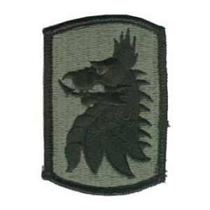 455th Chemical Brigade Patch Foliage Green (Velcro Backed)