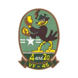 Navy Fighter Squadron VF-45 Patch