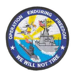 Operation Enduring Freedom We Will Not Tire Patch