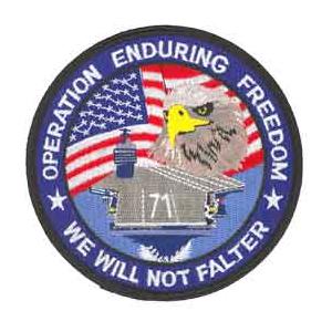 Operation Enduring Freedom We Will Not Falter Patch
