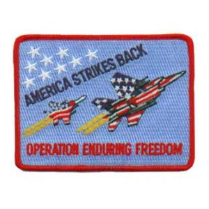 Operation Enduring Freedom Patch America Strikes Back