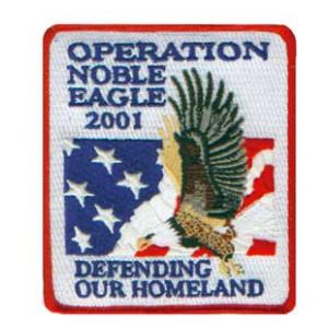 Operation Noble Eagle 2001 Patch Defending Our Homeland