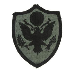 Personnel Department of Defense Patch Foliage Green (Velcro Backed)